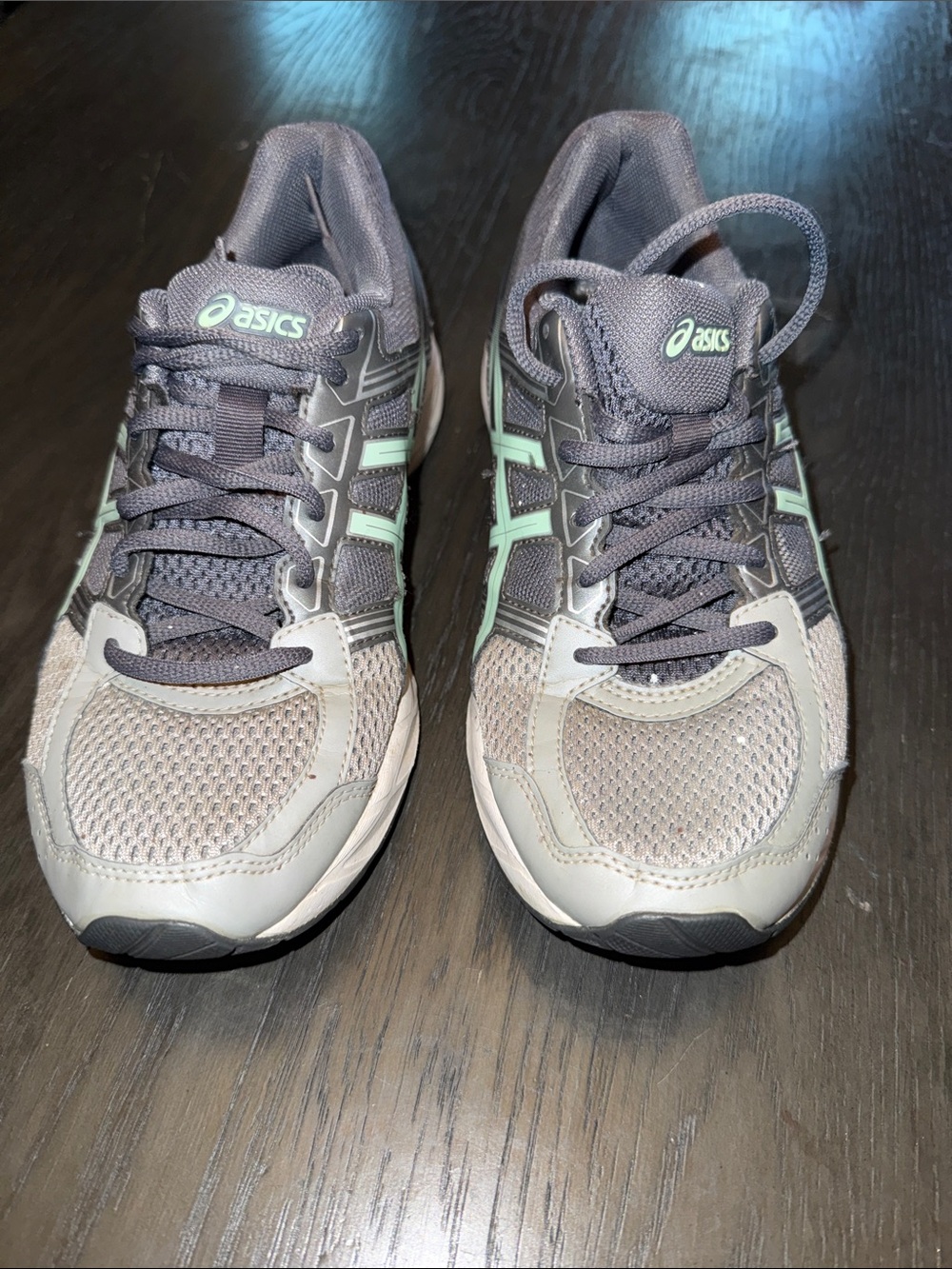 Size 9 ASICS Running Shoe. good used Condition with no Inserts